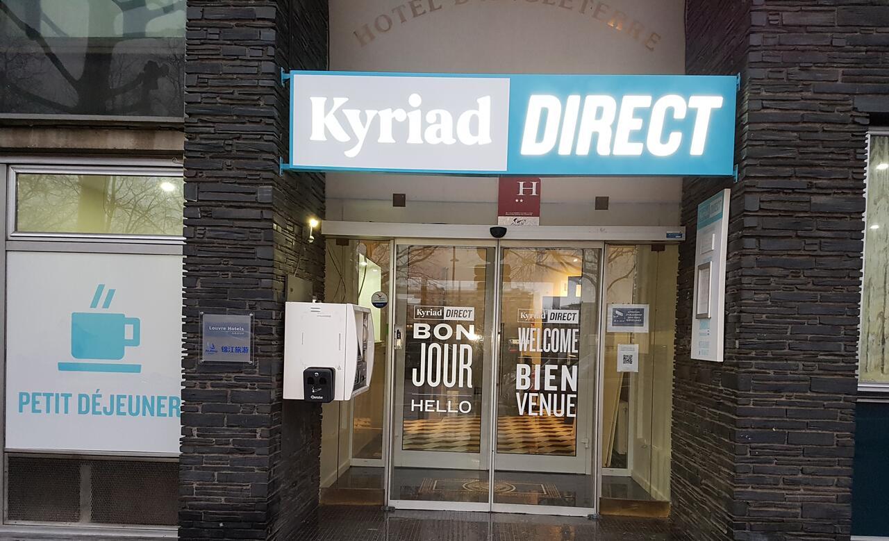 Kyriad Direct Rouen Centre Gare Esterno foto