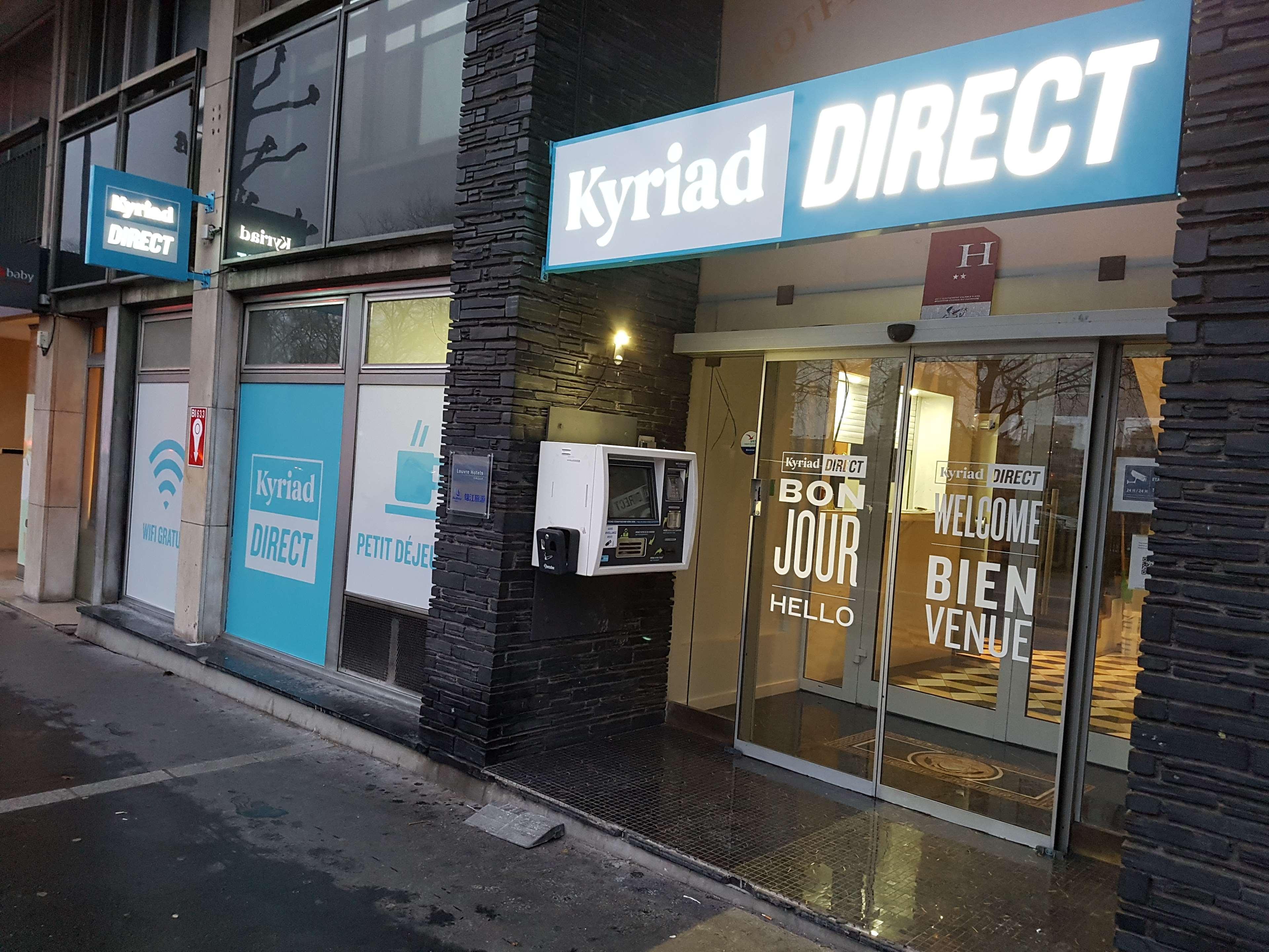 Kyriad Direct Rouen Centre Gare Esterno foto